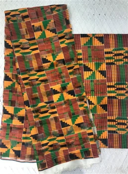 

Modal Organza Satin Silk Fabric African Soft Wax Print Fabric 2 yard chiffon 4 yard audel modell Imitated Ankara Fabric 010532