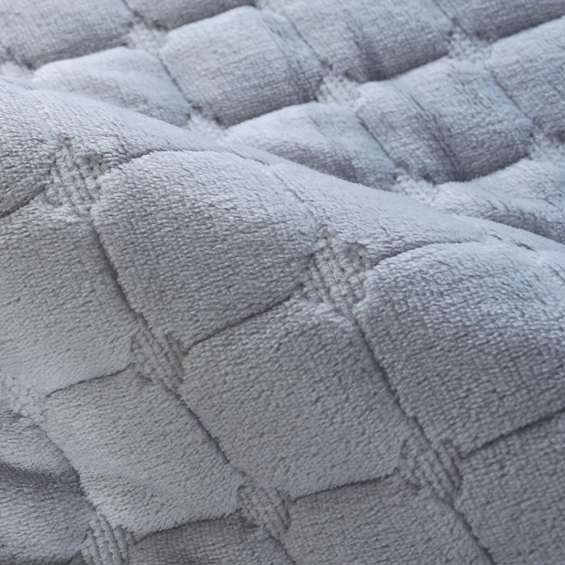 1 шт. чехол для дивана плюшевый из флоковой ткани мягкий антиклеевой современный диван полотенце чехол для дивана Чехлы для гостиной домашний декор
