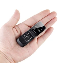 Мини флип мобильный телефон J9 0,6" маленький сотовый телефон беспроводной Bluetooth Dialer FM волшебный голос Handsfree Наушники для детей