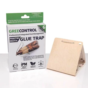 

6pcs/pack Moth Glue Trap Pest Bug Control Moths Catcher Trap TB Sale