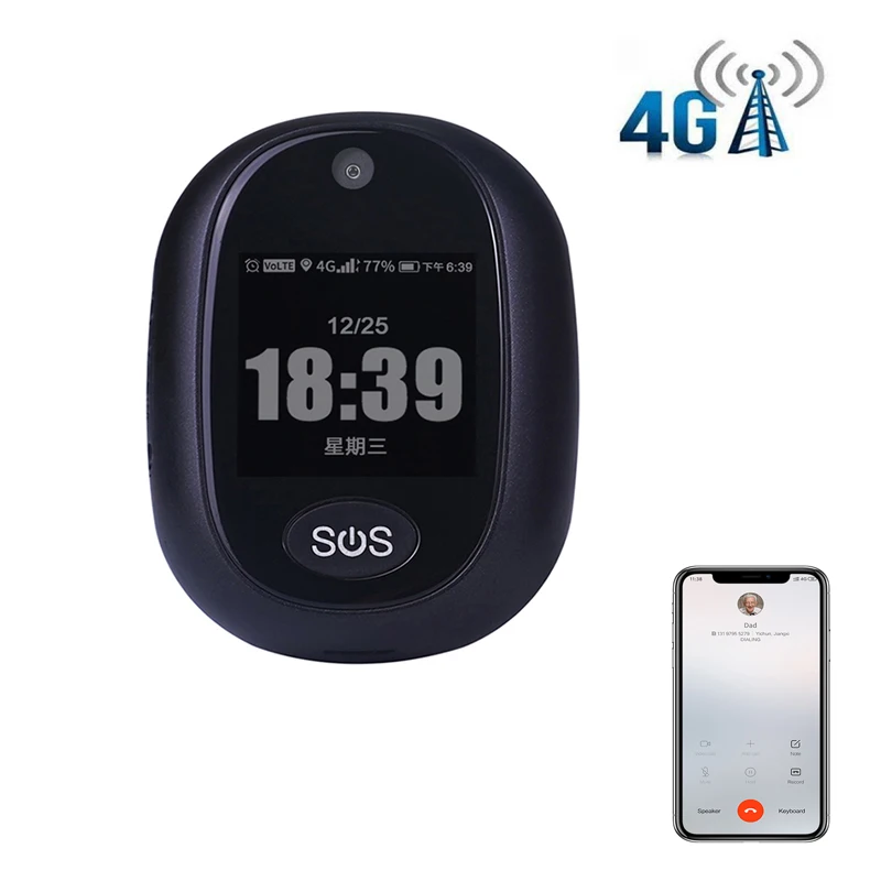Кнопка SOS V45 для экстренной сигнализации водонепроницаемая IP67 4G LTE FDD 2G GSM