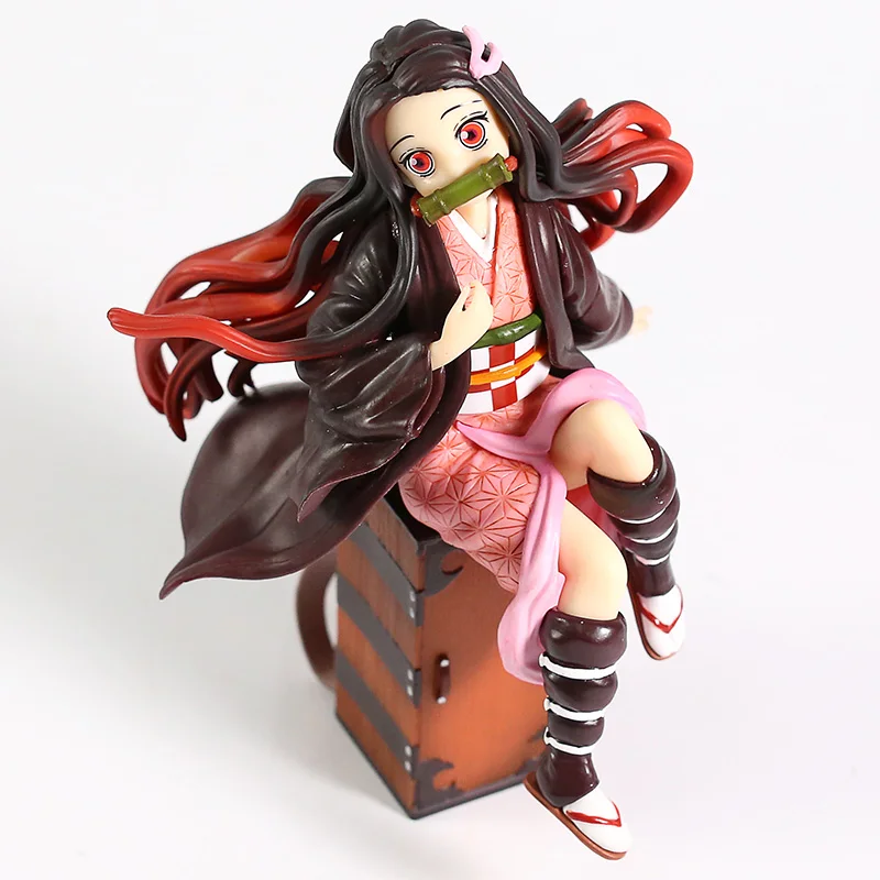 Demon Slayer Kimetsu No Yaiba Kamado Nezuko 1/8 Масштаб ПВХ фигурка Коллекционная модель игрушки