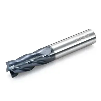 

1pcs HRC50 Tungsten Steel Cutting CNC Carbide Cutter End Mill 4-Flute Tool Parts