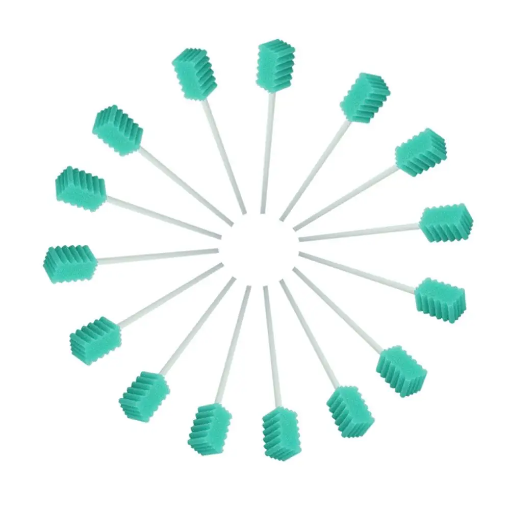 Одноразовые Губки MUNKCARE для ухода за полостью рта пожилых людей чистящие губки