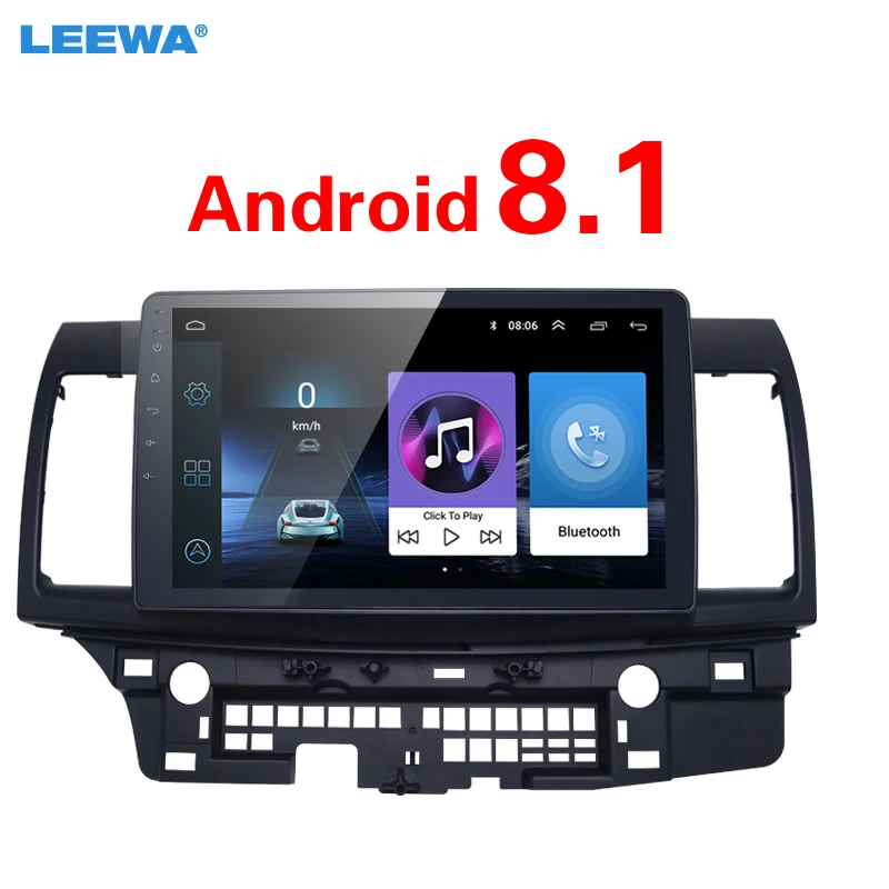 Автомобильный медиаплеер LEEWA автомобильный с GPS радио Navi 10 дюймов большой HD экран