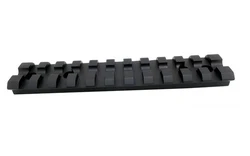 Novo tactical baixo perfil ferroviário montagem 11 slots para ruger 10/22 multi slot base sistema de precisão cnc usinado frete grátis