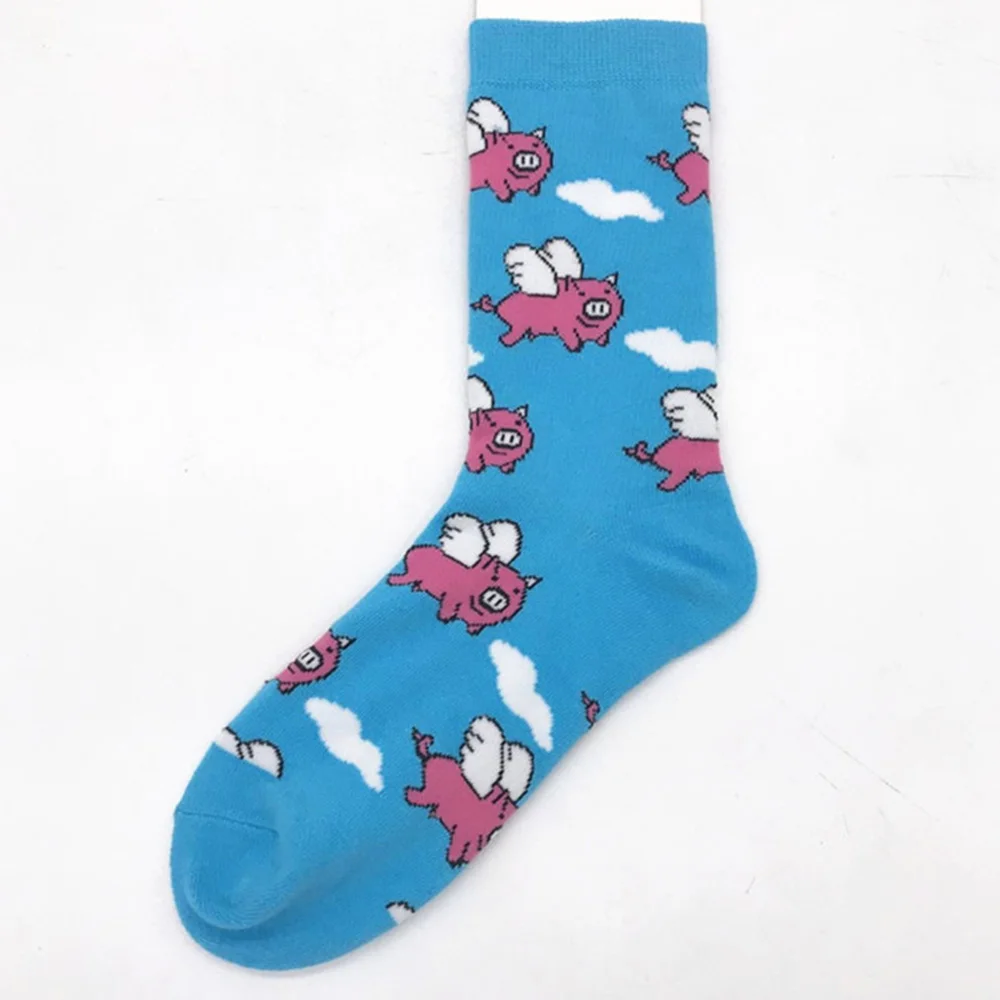 

Creative For Gifts Pattern Animal Ladies Novelty Cotton Crew Socks Hot Sale Colorful