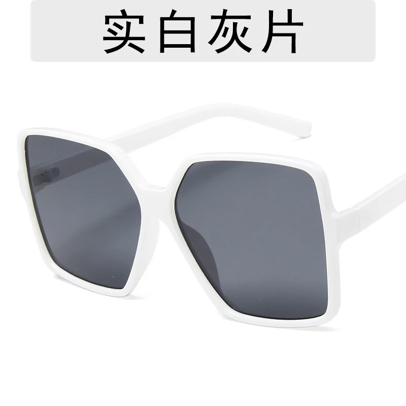 Новые большие солнцезащитные очки в коробке, женские модные ретро очки в пластиковой оправе леопардового цвета, женские солнцезащитные очки для Вождение UV400 - Цвет линз: C7