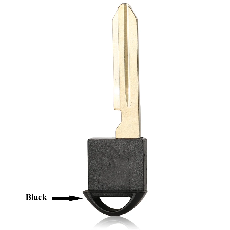 Keyforkess lama per chiave auto inserto di emergenza non tagliata per Nissan Infiniti Alitma Armada Cube EX35 M35 M45 2006-2011 sostituzione - H2a9158bce3694514890cf581e5c2e4195