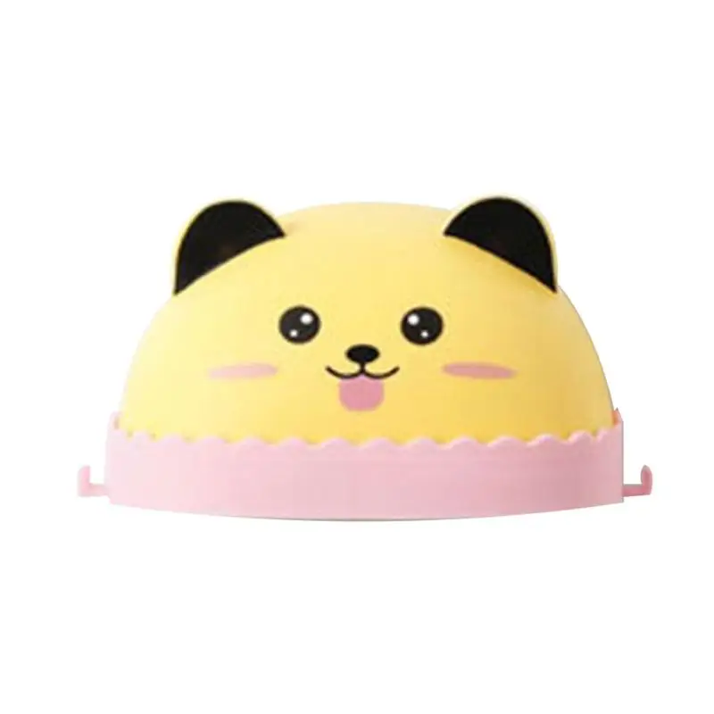 As Shown Wall Mount Soap Box Punch Free Frog Pattern Soap Dish Holder Soap Storage Rack for Bathroom Accessories - Цвет: As Shown
