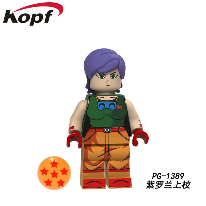 PG1389 20Pcs No Box 20 шт. строительные блоки кирпичи Dragon Ball серии Сунь Укун Android 17 фигурки модель подарок для детей игрушки PG1388 - Цвет: PG1389 20Pcs No Box