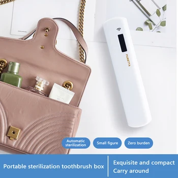 

Portable UV Solar Sterilization Toothbrush Toothpaste Travel Home Toothbrush Box Removed Sterilizer Storage Box For Child Adult