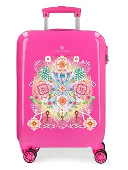 

Cabin Suitcase Catalina Estrada Fan rigid 55cm fuchsia
