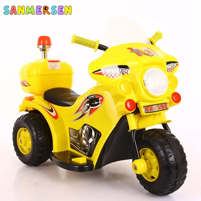 New Fashion Children's Electric Tricycle Motorcycle Off-road Moto Charging Pedal Motorcar Three Wheels Bike Ride On Car For Kids 3