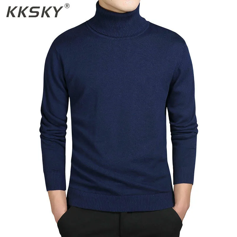 Warm Turtleneck Men Pullovers Sweater Autumn Casual Style Pullovers Long Sleeve Pull Homme Solid Slim Fit Knitwear Coats M-3XL Warm Turtleneck Men Pullovers Sweater Autumn Casual Style Pullovers Long Sleeve Pull Homme Solid Slim Fit Knitwear Coats M-3XL