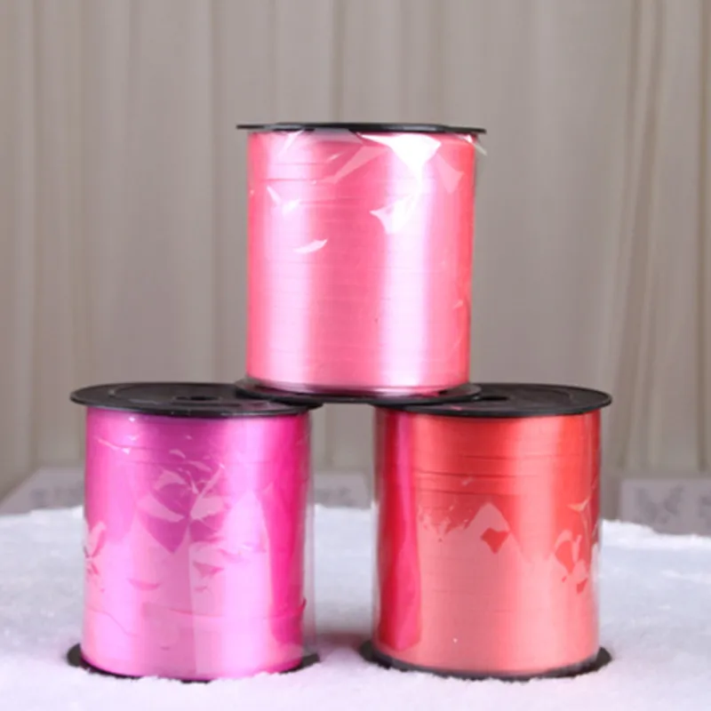 250 ярдов DIY globos шелковая лента 5 мм Свадебные украшения с новогодним днем рождения подарок для обертывания коробок День Святого Валентина вечерние принадлежности