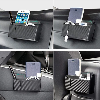 

Car Accessories Tidying Organizer Sticker Storage Box For Bmw E46 E60 E39 F10 F30 F20 E87 E70 E91 M E90 G30 E34 X1 1 3 5 Series
