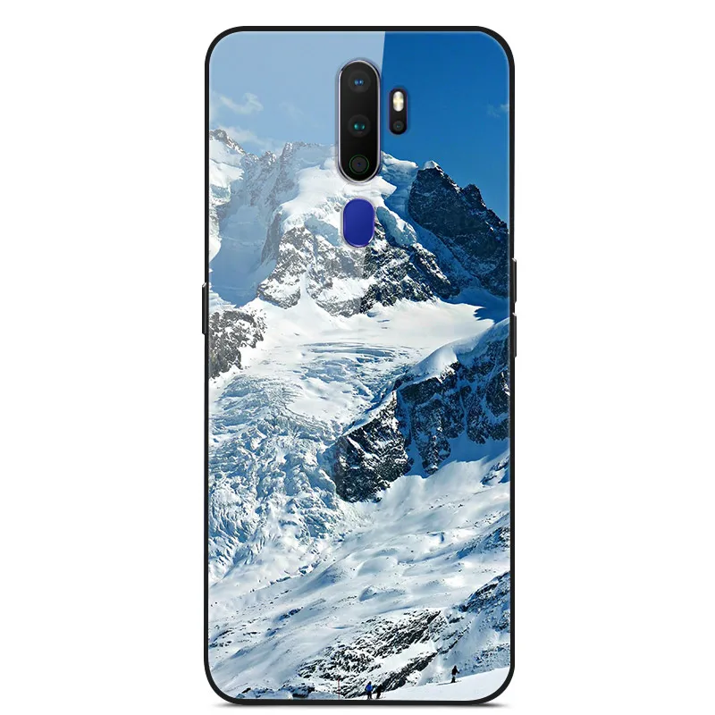 Для OPPO A9 чехол из закаленного стекла жесткий чехол для телефона для OPPO A9 A 9 A 5 TPU бампер чехол s для OPPO A5 A11X - Цвет: 12