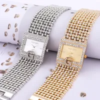 2021 Horloges Merk Luxe Toevallige Vrouwen Ronde Vol Diamanten Armband Horloge Analoog Quartz Horloge Dropshipping