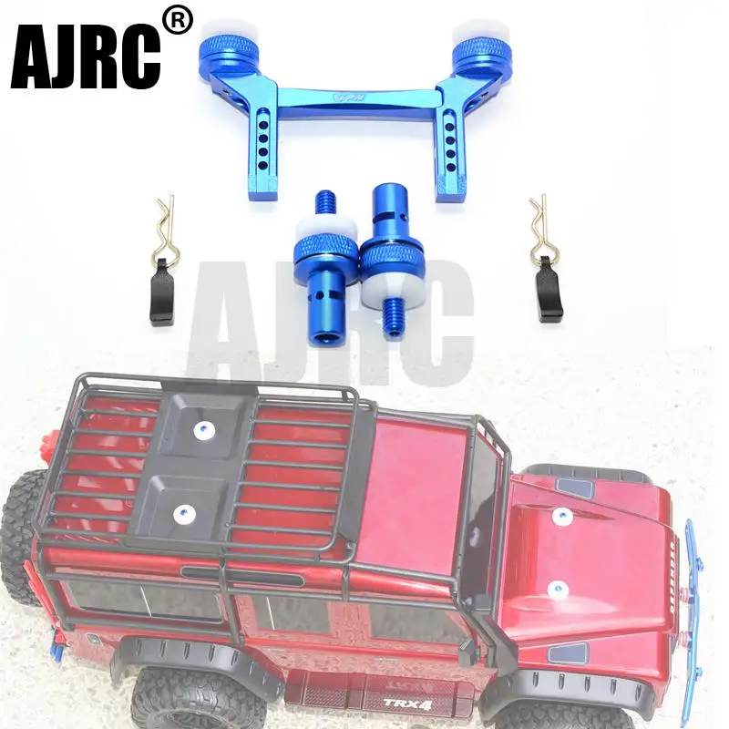 TRAXXAS TRX-4 82056-4 защитный Алюминиевый магнит передний и задний корпус стойка
