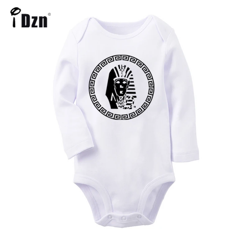JcBaby576WC Последние короли Фараона Египетский хип-хоп Рок надпись Slipknot панк боди для новорожденных комбинезон с длинными рукавами - Цвет: JcBaby576WC