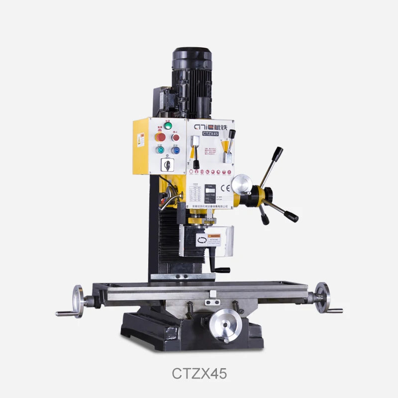 CITIE Handan Iron CTZX45 Industrial Benchtop Milling Machine Multifunction Drilling and Milling Machine