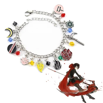 

RWBY Cosplay Bracelet Rose Weiss Schnee Props Yang Xiao Long Blake Belladonna Halloween Gifts Wristband