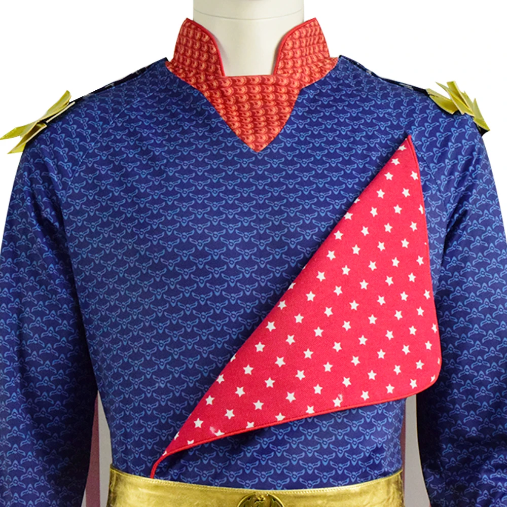 Cossky Homelander; карнавальный костюм; синий комбинезон; боевой костюм; костюм для мальчиков