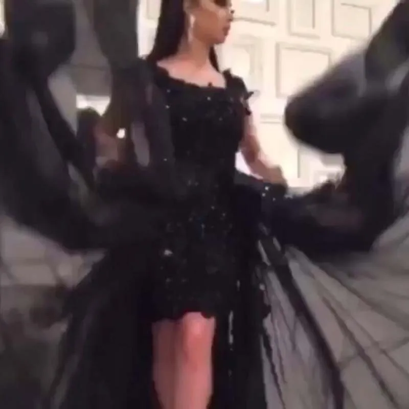 Vestidos Formatura Hi Lo длинное выпускное вечернее платье с короткими рукавами с кружевными бусинами Vestido De Baile Китай онлайн платья для матери невесты