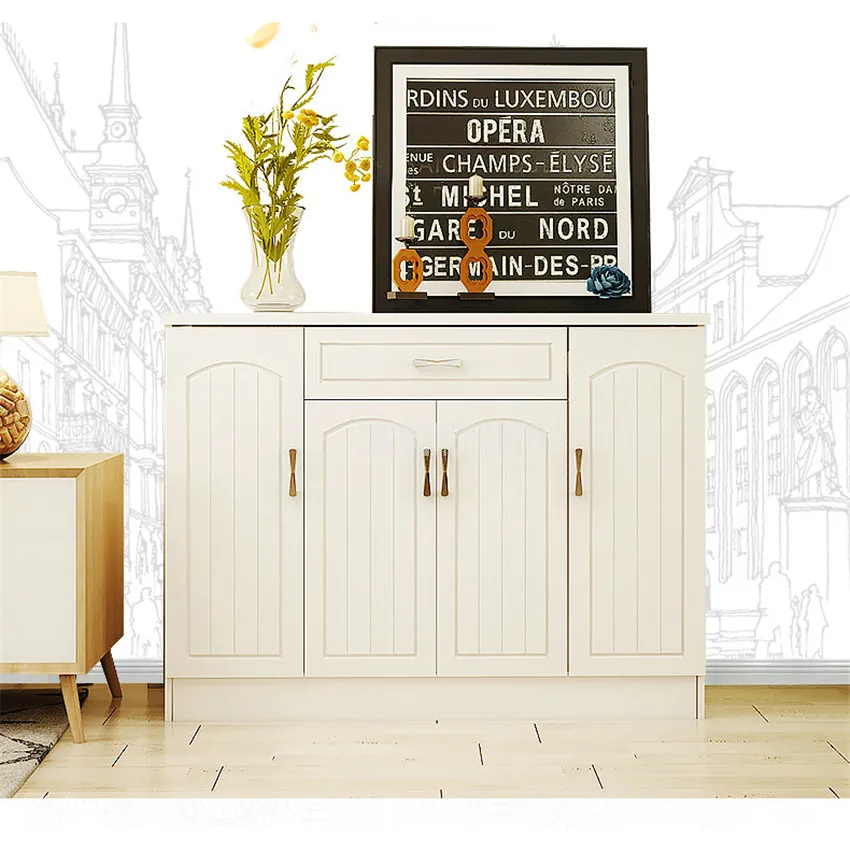 120*89.5cm Simple Modern Style Doorway Multi-function Shoes Cabinet With 4 Doors 1 Drawer Shoe Storage Organizer Home Furniture 120*89.5cm Simple Modern Style Doorway Multi-function Shoes Cabinet With 4 Doors 1 Drawer Shoe Storage Organizer Home Furniture
