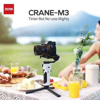 ZHIYUN 카메라 짐벌, 미러리스 카메라, 휴대폰 액션 캠, 핸드헬드 안정기, 소니, 캐논, 니콘, 아이폰용, M3 크레인