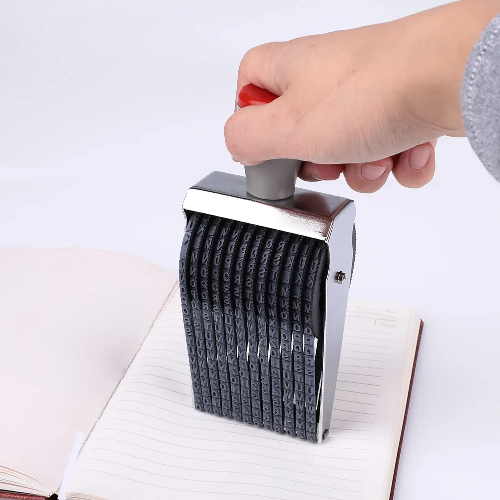 SOLEDI Силиконовые персонализированные Ролик Штамп студента DIY карточное украшение Прочная печать канцелярские товары альбом Скрапбукинг тиснение