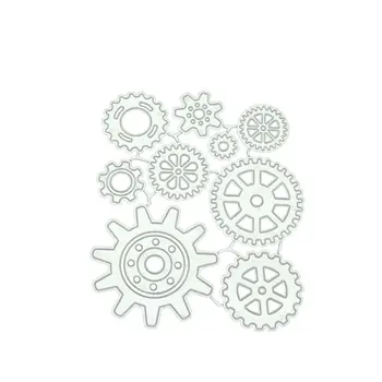 

gear Metal Cutting Dies DIY Scrapbooking Paper Stamping Die Decor