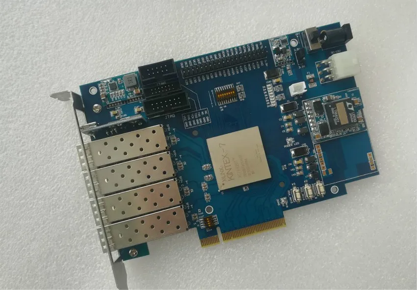 US $312.40 Galaxx FPGA Development Board Galaxx PCIe Kintex 7 Development Board Xc7k420t SFP 10G