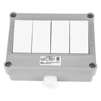 

Wall Mount Switch Single/Dual Control Tetrad Anti-Explosion Industrial Switch