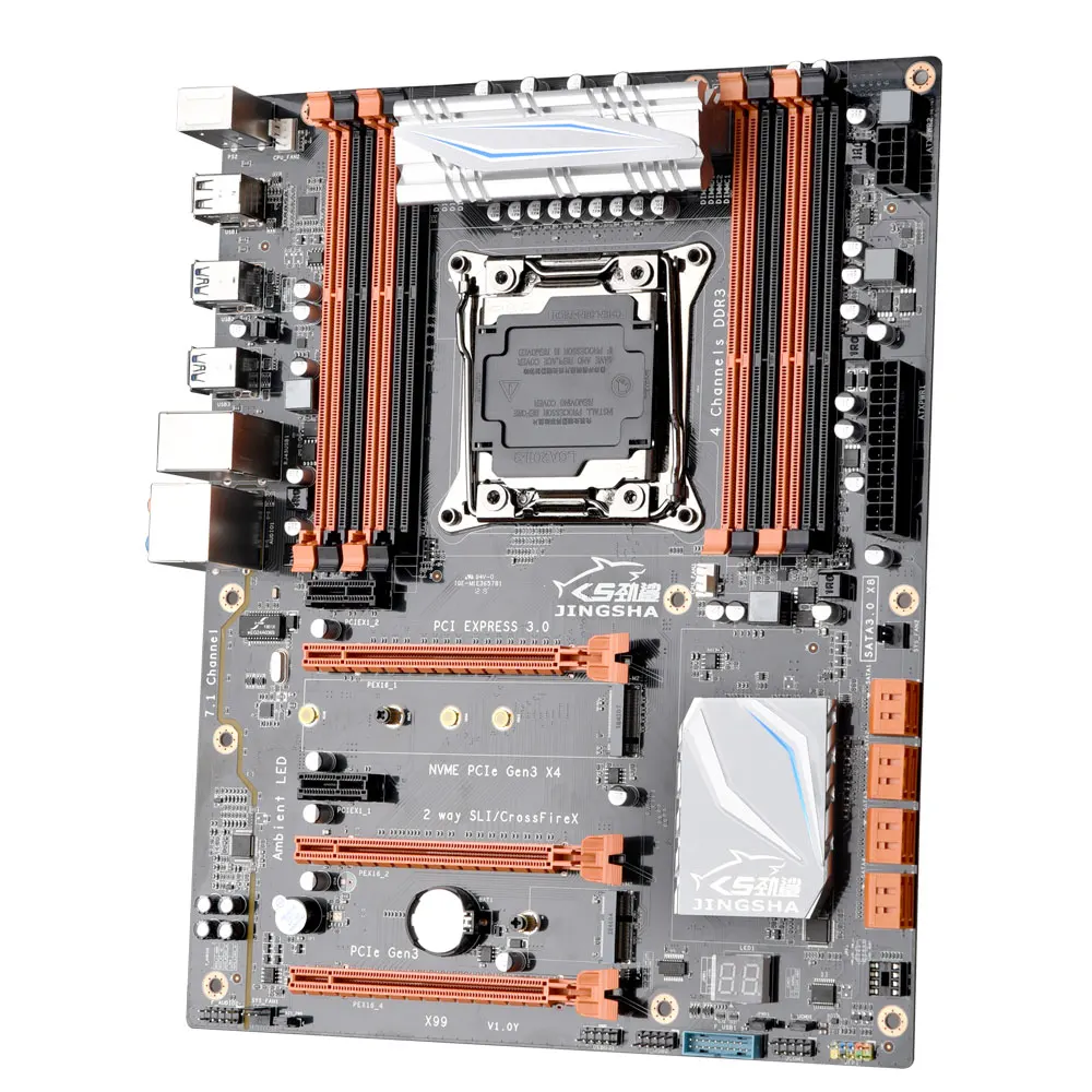 

X99 chipset Intel motherboard with LGA 2011-3 socket supports Intel xeon E5-2678/2669/2649/2629/2696 v3