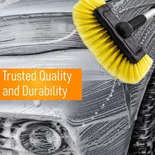 Щетка для мытья автомобиля для детализации моющих транспортных средств, лодок, RVs, квадроциклов или внедорожных автомобилей, супер мягкая щетина для защиты от царапин