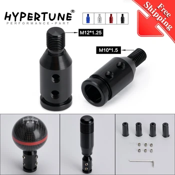 

M12x1.25mm /M10x1.5mm Universal Aluminum Gear Shift Knob Shifter Adapter For Non Threaded Shifters For BMW Mini 4 Colors