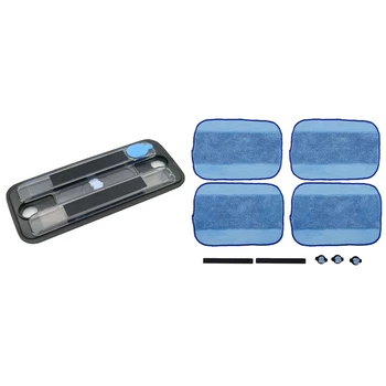 

1 Pcs for IRobot Pro-Clean Reservoir Pad & 1 Set Robot Wheel Tire Mop Cloth Water Cap Replacment