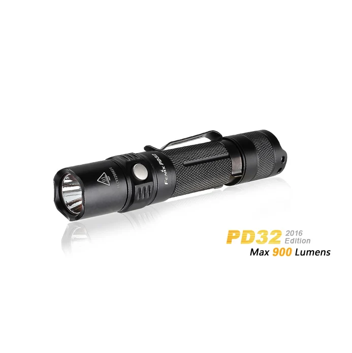 Fenix PD32 Cree XP-L HI светодиодный 900lms 18650 карманный тактический фонарик Фонарь
