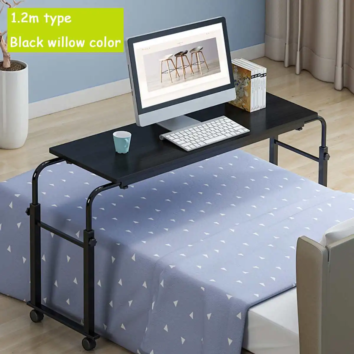 Overbed Desk with Wheels Overbed Desk Over Bed Desk King Queen Bed