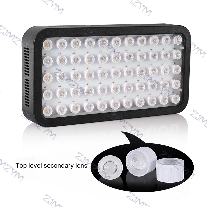 Intelligent Dimmable LED Aquarium Light Full Spectrum Lighting For Reef Coral Fish 165W Bluetooth-compatible Control