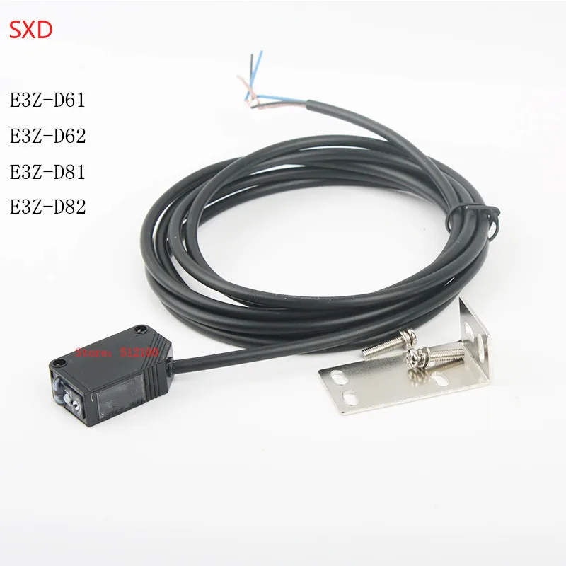 Новый оригинальный E3Z-D61 фотоэлектрический датчик DC12-24v NPN E3Z-D62 E3Z-D81 E3Z-D82 E3Z-R61 E3Z-T61 |
