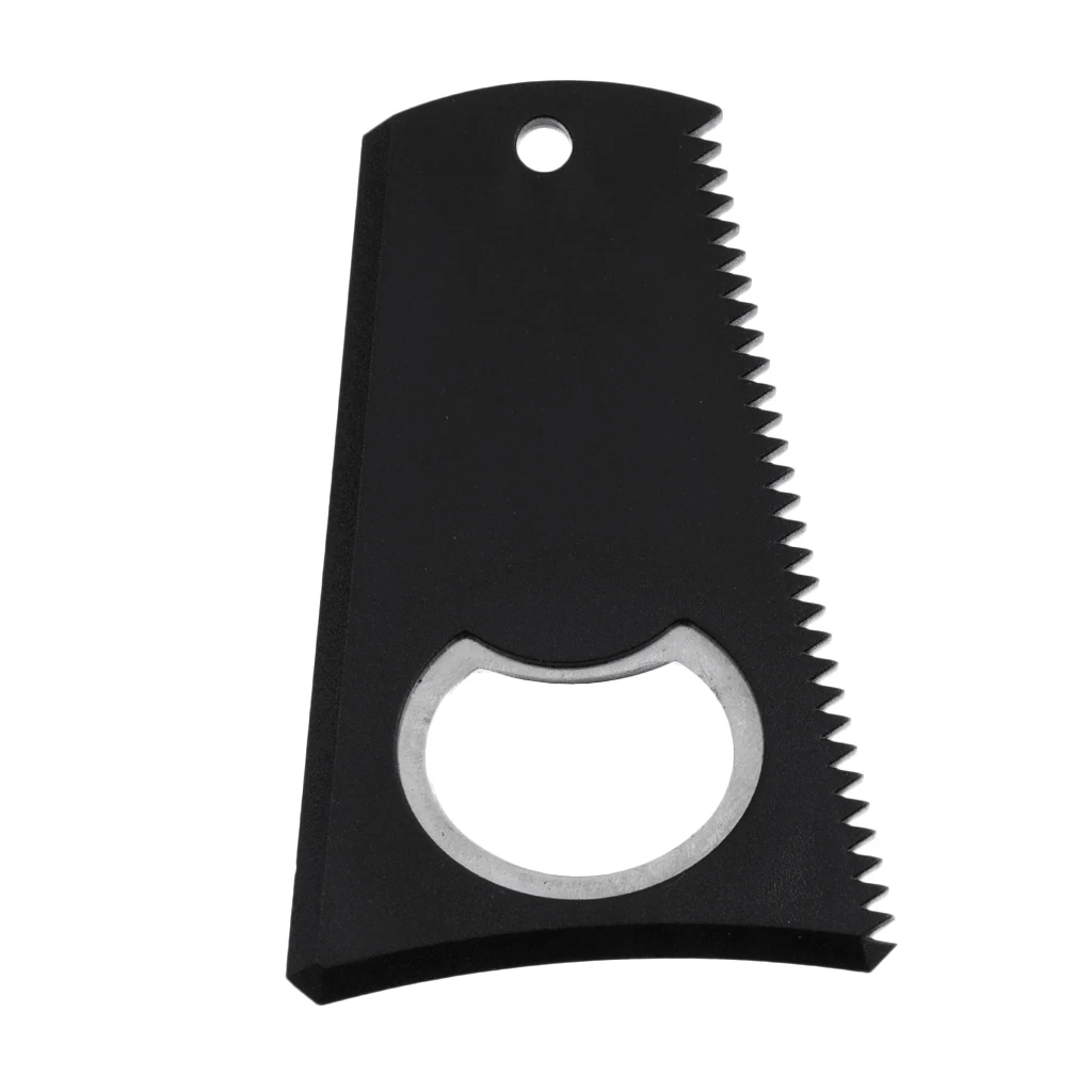 Surfboard Wax Comb Surf Board Wax Remover Bottle Opener     Surfing Accessories Keychain Hole Water Sports