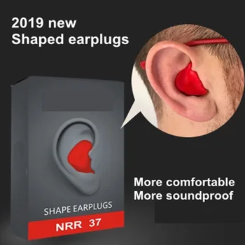 

Moldable Shaped 60pc/set PU Anti-noise Ear Plugs Noise Reduction Sleeping Guard Soft Anti-snoring Sleep Quality Health Care Tool