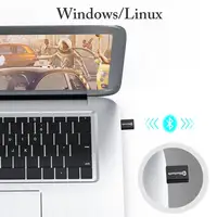 מחשב נייד 2 ב 1 USB Bluetooth 5.0 משדר אודיו מתאם BT כונס מיני USB Bluetooth Dongle אלחוטי מתאם עבור מחשב נייד PC (5)