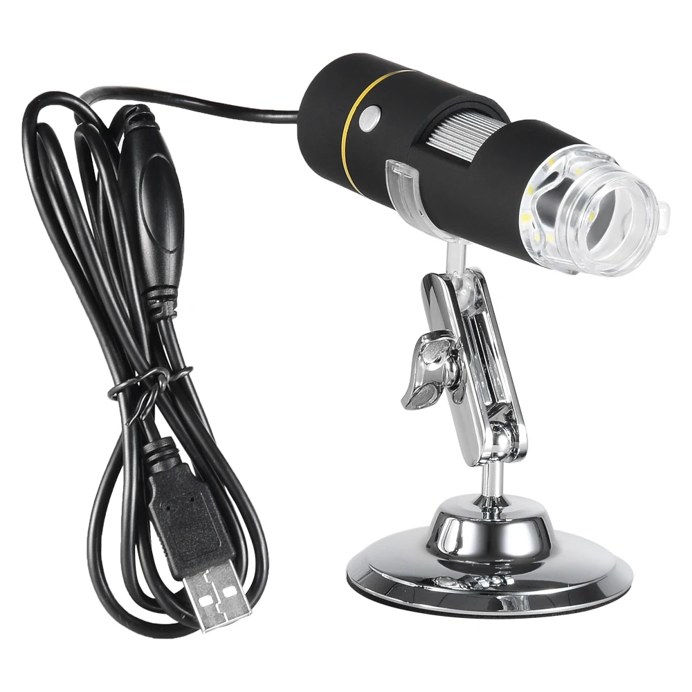 1000x 8 Led Microscope Magnification Usb Digital Microscope With Otg