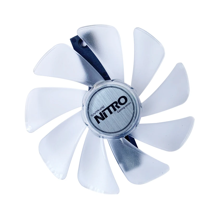Ventilador do Refrigerador do Gpu para a Safira Pcs Cf1015h12d Fd10015m12d rx 590 580 480 470 570 Rx470 Rx590 Rx580 Rx480 Rx570 Nitro Novo - Imagem 3