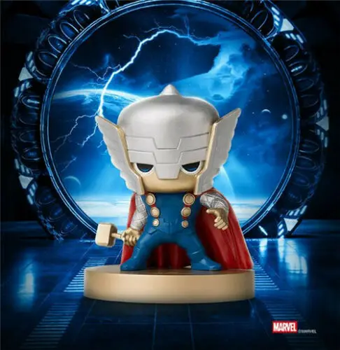 Marvel Мстители Железный человек Капитан Америка латунь фигура кукла дисплей подарок мягкая игрушка косплей Горячая ограниченная Милая Модная креативная - Цвет: Thor