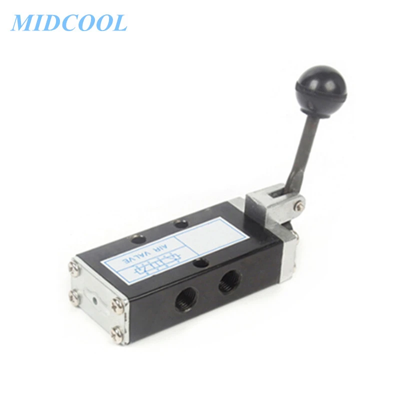 

Pneumatic Manual Valve Hand Acting Valve SH402 SH402A SH403 SH403A Air Valve Automatic/Manual Reset 1/4" 3/8"